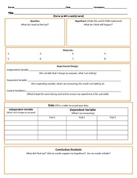 Preview of Science Lab Report