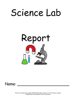 Preview of Science Lab Report/Journal
