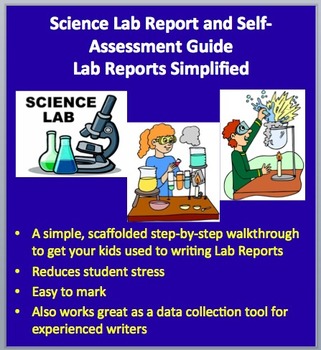 Preview of Science Lab Report and Self-Assessment Guide: Lab Reports Simplified