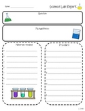 Science Lab Report for Young Learners!