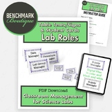 Science Lab Roles Classroom Management Signs Image Files A