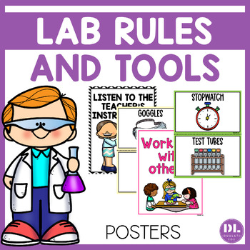 Preview of Science Lab Rules and Tools