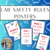 Science Lab Rules Posters