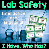Science Lab Safety Activity - I Have, Who Has?