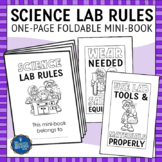 Science Lab Safety Foldable Mini Book
