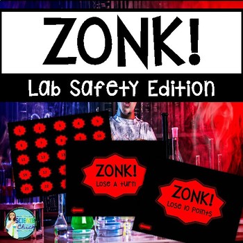 Preview of Science Lab Safety Game - Zonk!