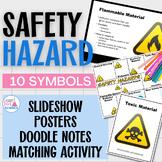 Science Lab Safety Hazard Slideshow, Doodle Notes, Posters