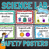 Science Lab Safety Rules Posters