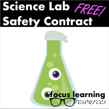 Preview of Science Lab Safety Rules & Contract