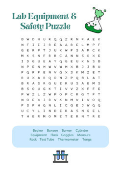 Science Lab Safety Rules Word Search Puzzles | Freebees Printable