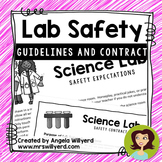 Science Lab Safety Rules and Student / Parent Contract {Ba