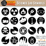 Science Lab Safety Symbols Clip Art