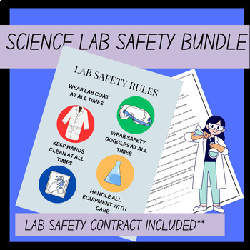 Preview of Science Laboratory Safety Bundle for 4th Grade