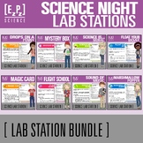 Science Lab Stations Activity Bundle | Family Fun Science Night