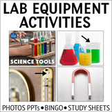 Science Lab Tools PowerPoints and Bingo Game
