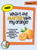 Science Lab - "What's the Matter with my Orange?"