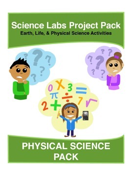 Preview of Science Labs projects pack - Physical Science Projects - 16 labs