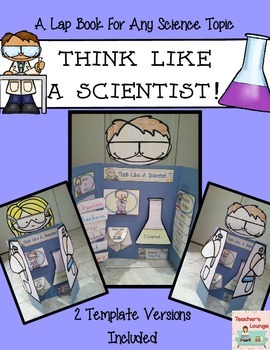 Preview of Science Lap Book: Think Like a Scientist
