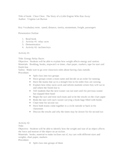 Science Lesson./Activities