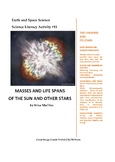 Science Literacy Activity #15 Masses and Life Spans of the