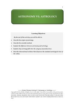 astronomy vs astrology by roger cluver