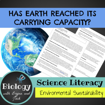 Preview of Science Literacy: Has Earth Reached its Carrying Capacity?