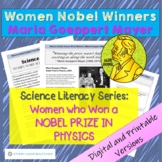 Science Literacy Series Women Nobel Science Prize Winners: