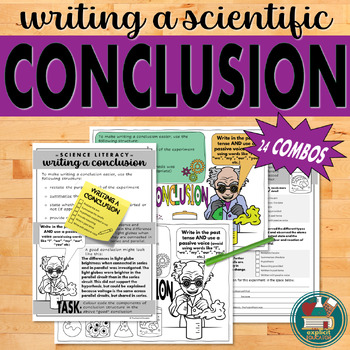 Preview of Science Literacy: Writing a Scientific Conclusion