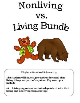 Preview of Science:  Living and Nonliving Bundle