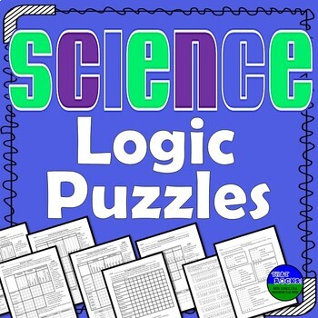Preview of Science Logic Puzzles for Middle School