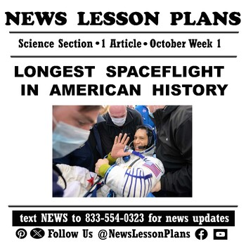 Preview of Science_Longest American Spaceflight in History_Current Event News Reading_2023