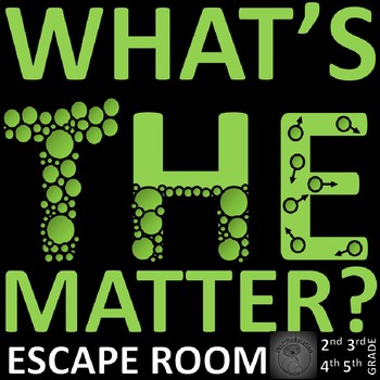 Preview of Science: Materials and their Properties - Escape Room