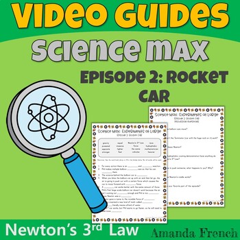 Preview of Science Max Video Guide Episode 2: Rocket Car / Newton's 3rd Law