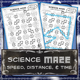 Science Maze Speed, Distance, and Time