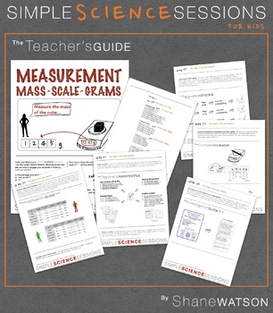 Preview of Science Measurements worksheets on Mass (Grades 3, 4, 5)