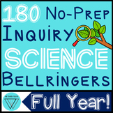 Science Middle School Daily No-Prep Bellringers - Full Yea