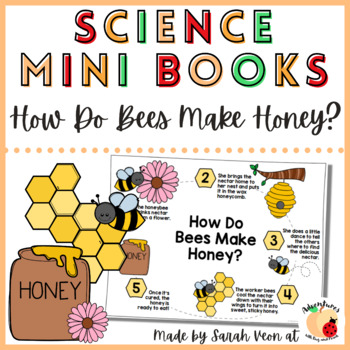 Preview of Science Mini Books - How Do Bees Make Honey?