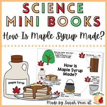 Preview of Science Mini Books - Maple Syrup