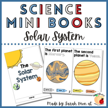 Preview of Science Mini Books - The Solar System