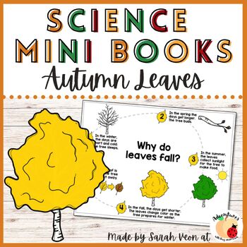 Preview of Science Mini Books - Why Do Leaves Fall?