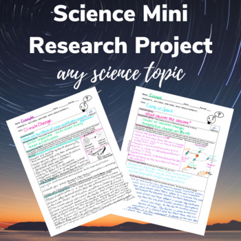 mini research project examples