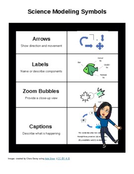 Preview of Science Modeling Symbols Anchor Chart