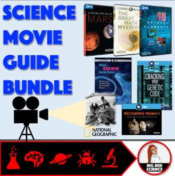 Preview of Science Movie Guide Bundle