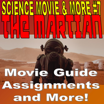 Preview of THE MARTIAN: Science Movie & More #7 (space / NASA / Mars / sub plan / no prep)