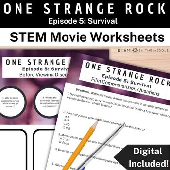 Preview of One Strange Rock - Survival Movie Guide for Reproduction Activities or Sub Plans