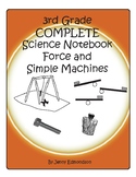 Science Notebook 3rd Grade: Force and Simple Machines