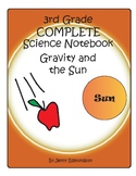 Science Notebook 3rd Grade: Gravity and the Sun
