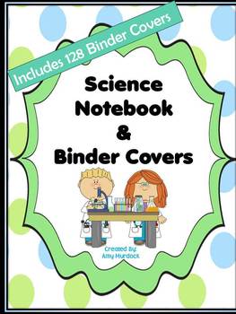 Preview of Science Skills Notebook Organization Set- 135 Binder Covers/Dividers