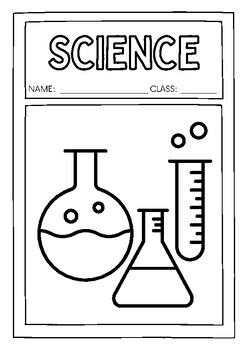 Preview of Science Notebook Cover