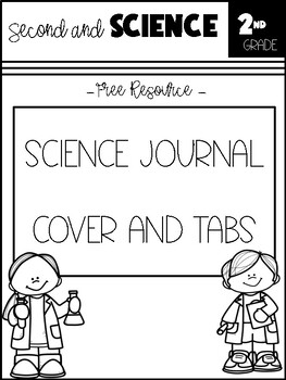 Preview of Science Notebook Cover and Section Tabs